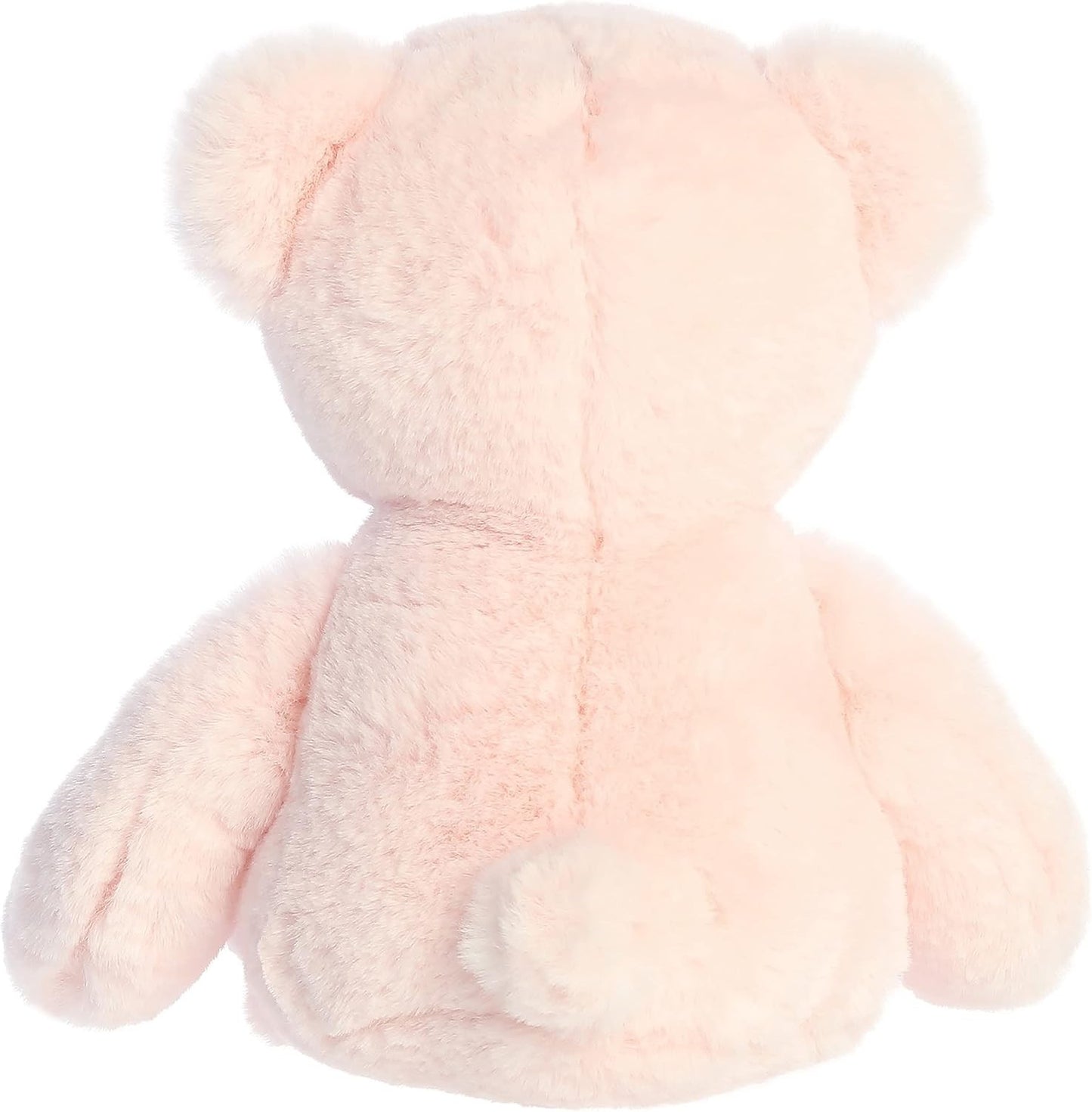Aurora® Fur-Ebba™ Kori Pink Bear™ Baby Plush Stuffed Animal Toy - Rose 13 inches