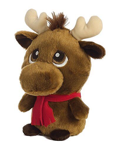 Aurora World Winter Wuv Moose Plush Stuffed Animal, 8 inches