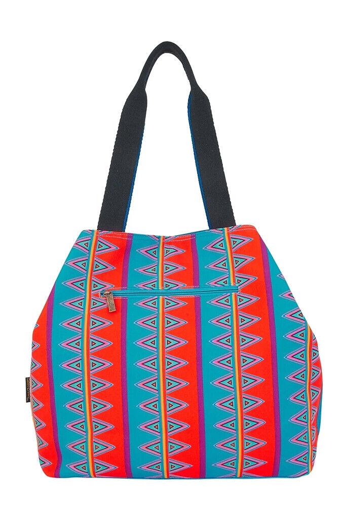 Laurel Burch Heartfelt Dogs Large Gap Tote, 21" x 5.5" x 15"