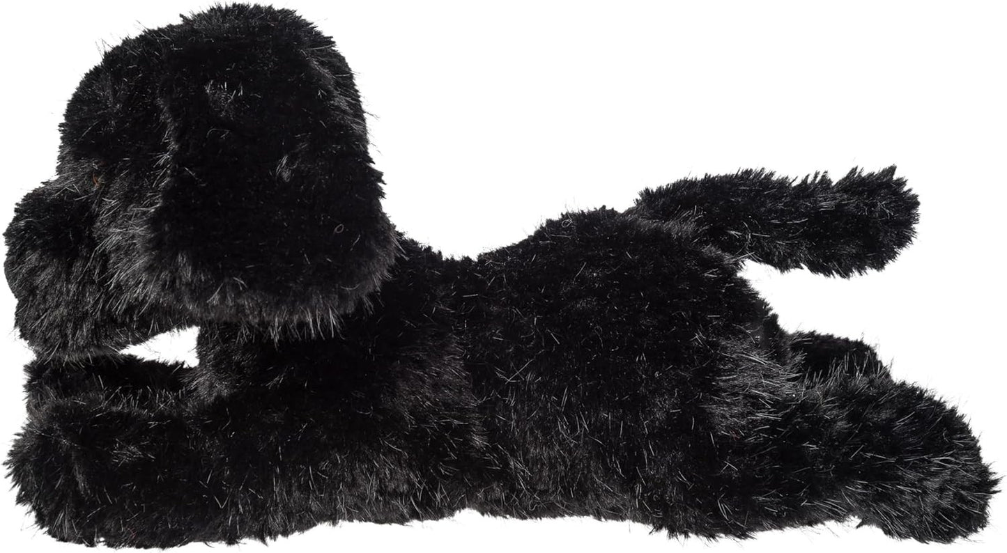 Mary Meyer FabFuzz Stuffed Animal Soft Toy, 11-Inches, Junior Cinder Puppy