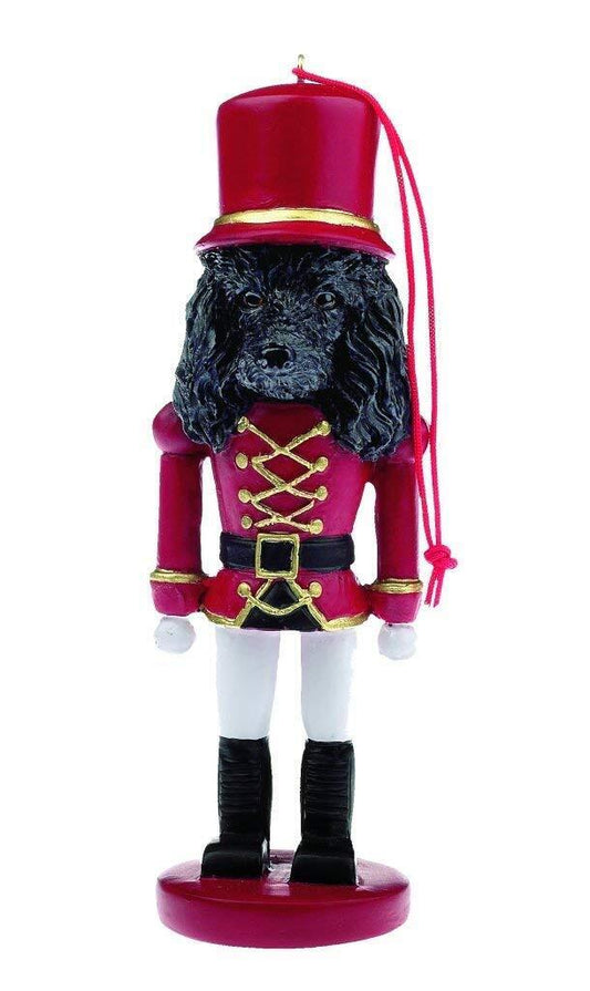 E&S Pets 35358-29 Black Poodle Nutcracker Soldier Dog Ornament
