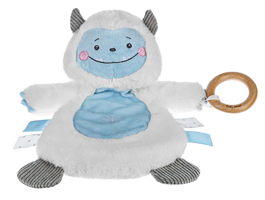 Baby Ganz Yeti Sensory Plush Stuffed Animal Toy 12"