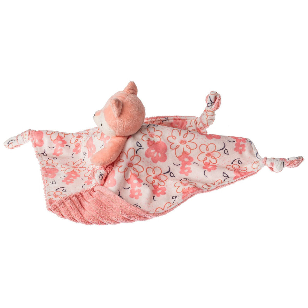 Mary Meyer Stuffed Animal Lovey Security Blanket, 13 x 13", Sweet-n-Sassy Fox