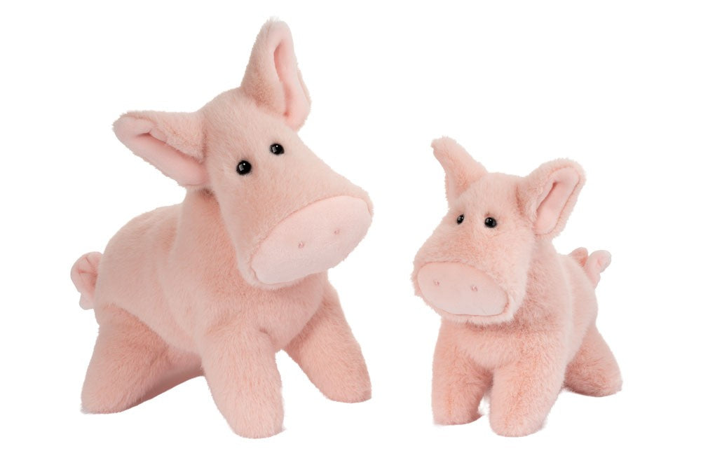 Douglas Toys Peter Pink Pig Muzzle Plush Stuffed Animal Toy (Large), 10" long