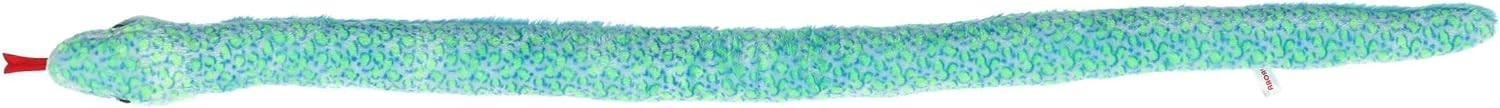 Aurora® Playful Snake Aqua Multicolor Snake Stuffed Animal, 53 in