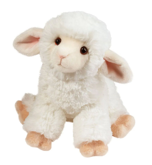 Douglas Dollie Soft Lamb Plush Stuffed Animal, 9.5" sitting