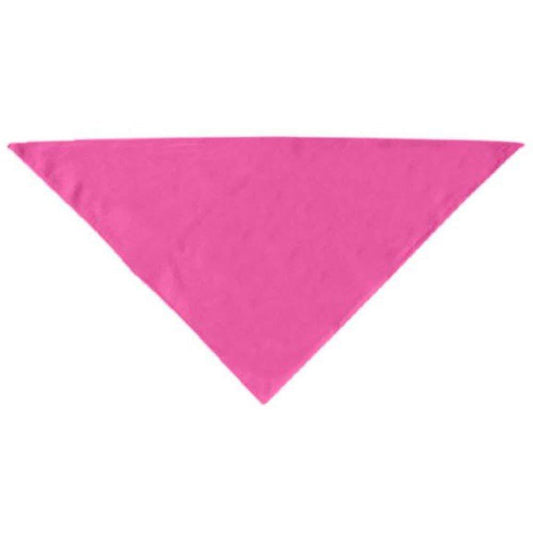 Mirage Pet Products Plain Bandana, Small, Bright Pink