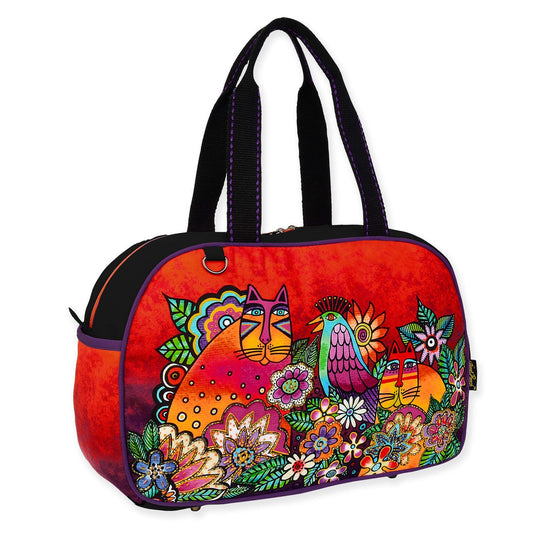 Sun'N'Sand Laurel Burch Large Chant D'Oiseau Duffel Bag, 21" x 7" x 11.25"