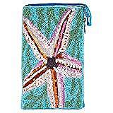 Bamboo Trading Company Cell Phone or Club Bag, Starfish