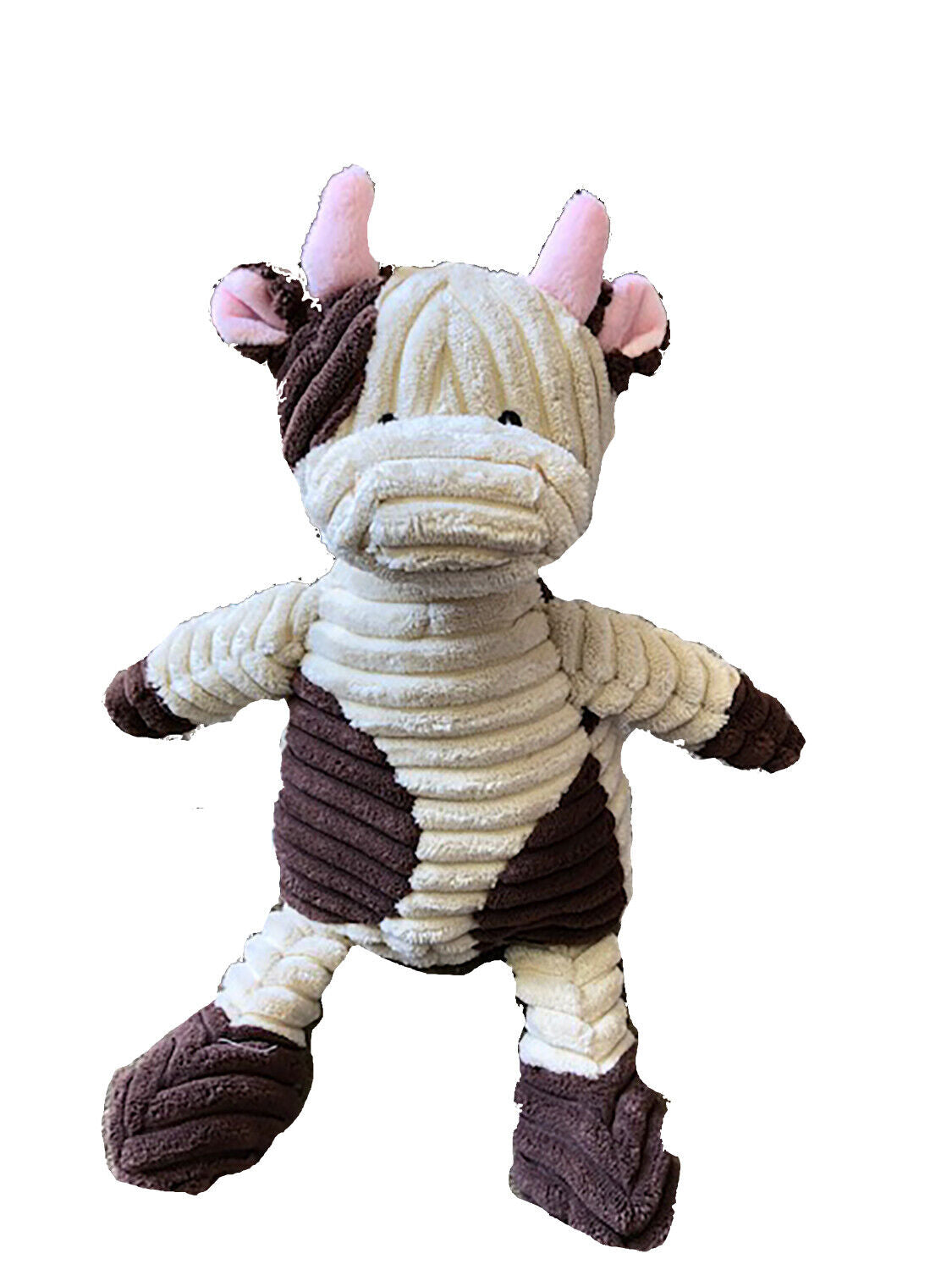 Unipak Kordy Jr. Plush Stuffed Animal Toy Plush Brown and Cream Cow 12''