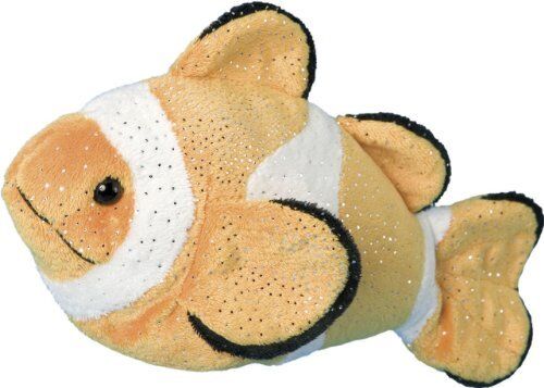 Bobo Clown Fish Plush Stuffed Animal, 10 Inch