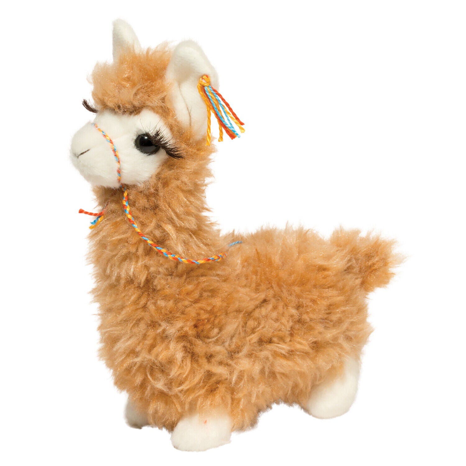Douglas Toys Lil' Wooly Llama Cuddle Toy Stuffed Animal, Small, 6"