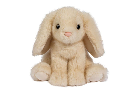 Douglas Toys Robbie Cream Tipped Bunny Stuffed Animal Toy, 8"