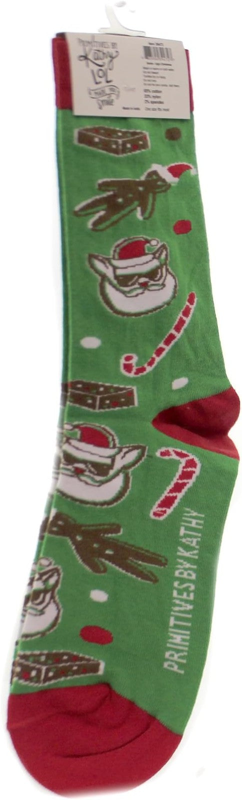 Primitives by Kathy - These Are My Ugly Christmas Socks One Size, Unisex