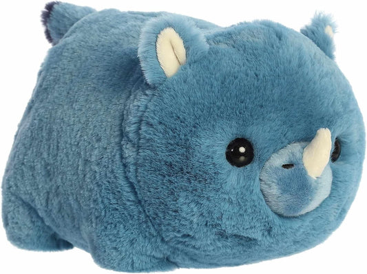 Aurora® Adorable Spudsters™ Blue Teal Rio Rhino™ Plush Stuffed Animal Toy, 10"
