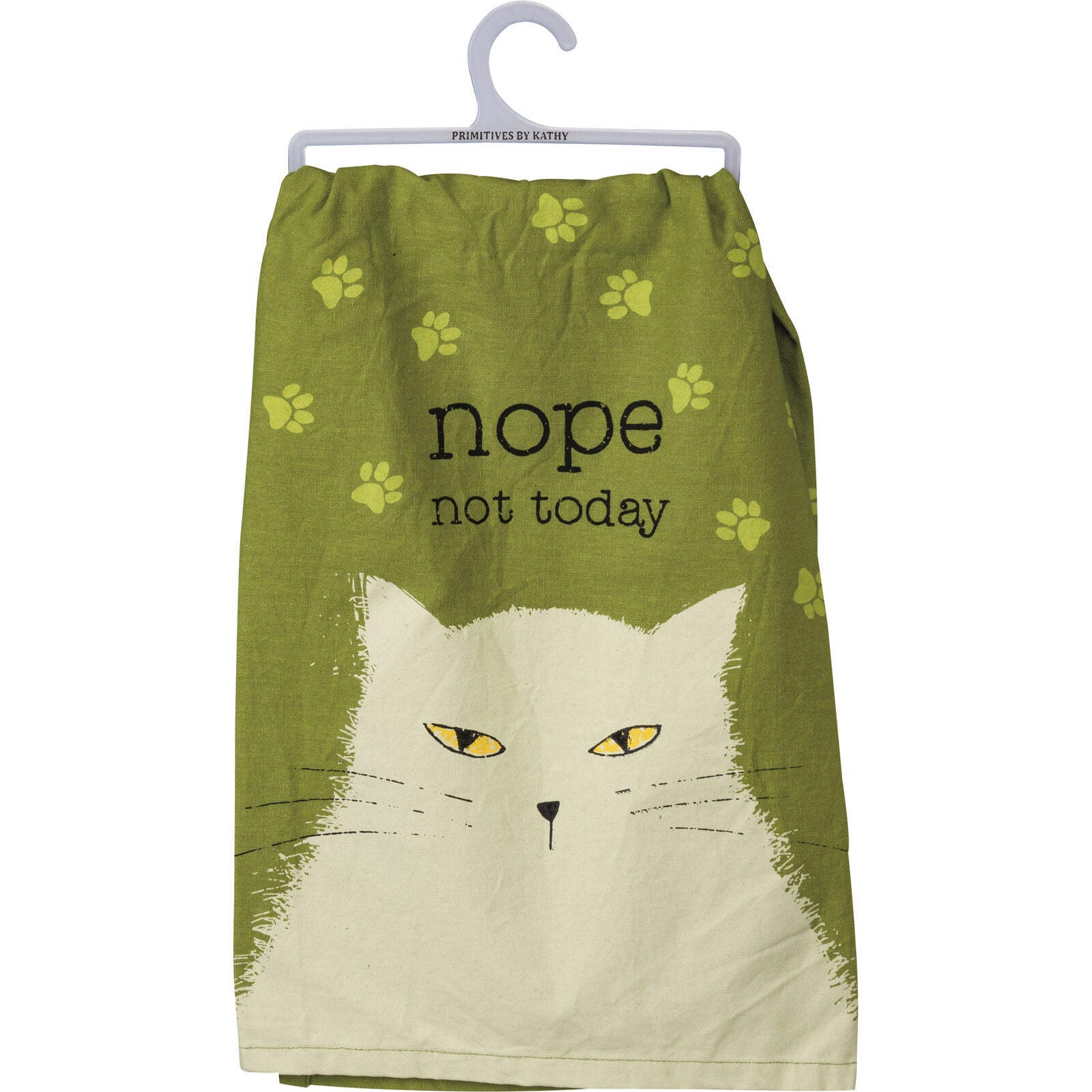Primitives by Kathy Dish Towel - Nope Not Today