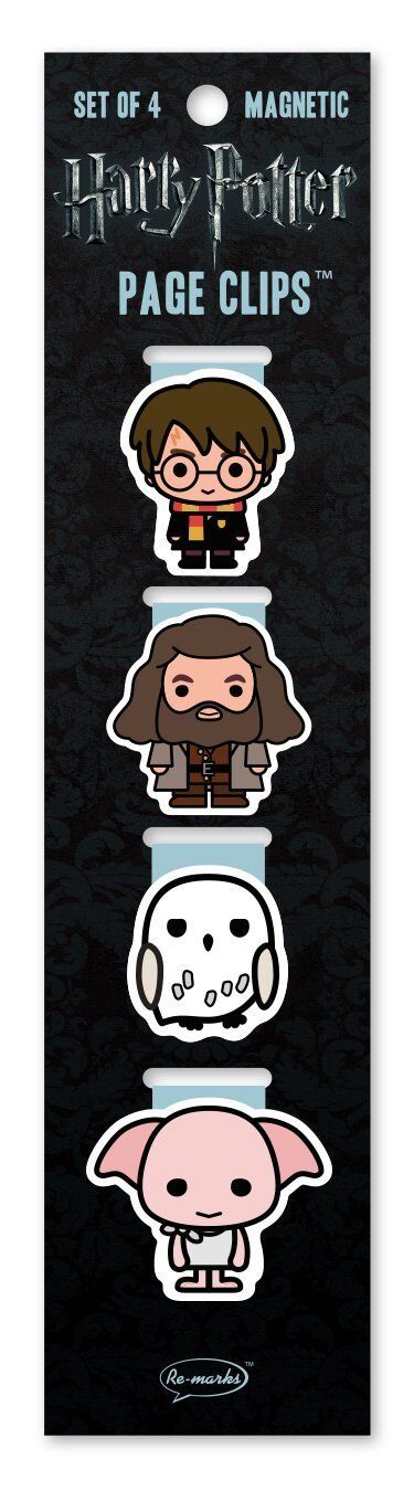 Re-marks Harry Potter Chibi Hogwarts Magnetic Page Clips