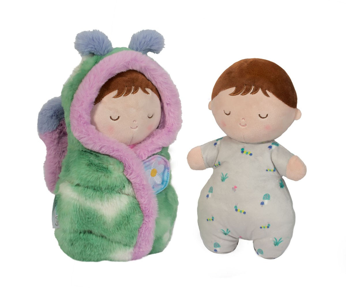Douglas Toys Douglas Baby Tie Dye Butterfly Hug Soft Doll Plush Stuffed, 12 inch