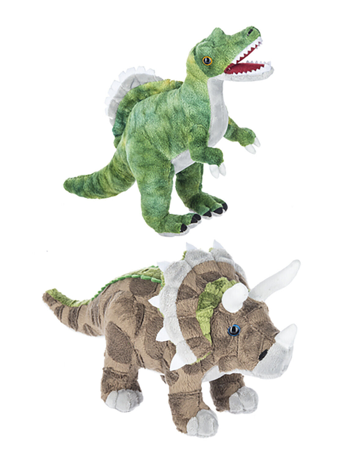 Ganz Small Green Spinosaurus Dinosaur 11" Plush Toy Stuffed Animal