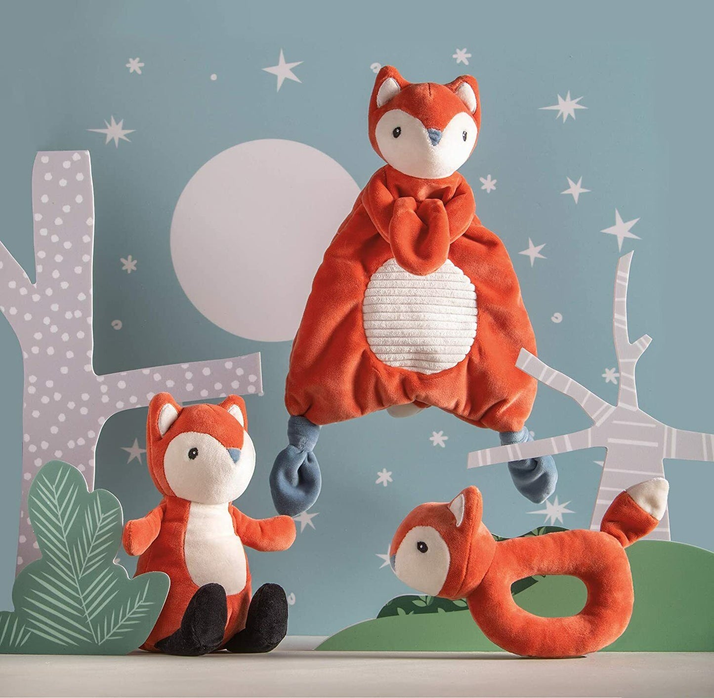 Mary Meyer Leika Lovey Soft Toy, 6-Inches, Little Fox