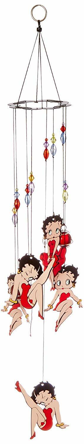 Spoontiques Betty Boop Handpainted Wind Chime