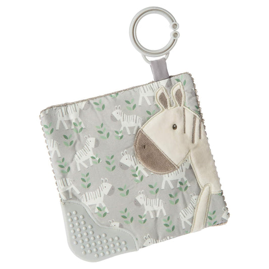 Mary Meyer Afrique Crinkle Teether Toy with Baby Paper and Squeaker, 6 x