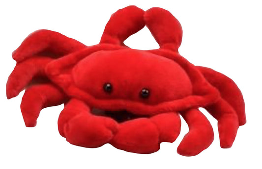 Unipak Flopsies Plush Toy Red Crab , 8"