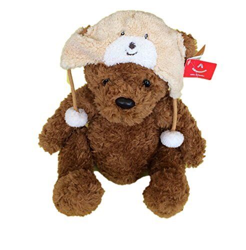 Aurora World Winter Wagner Brown Teddy Bear Plush