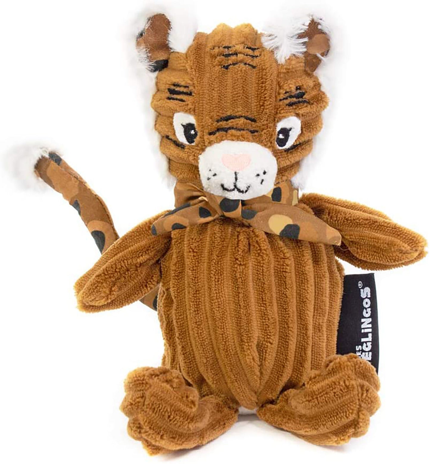 Deglingos Small Simply Speculos - Tiger Plush Stuffed Animal Toy, 6"