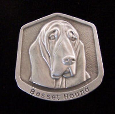 Basset Hound Fine Pewter Dog Breed Ornament