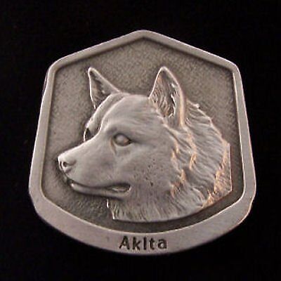 Akita Fine Pewter Dog Breed Ornament