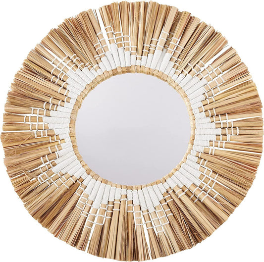 Primitives by Kathy White Munja Grass Mirror