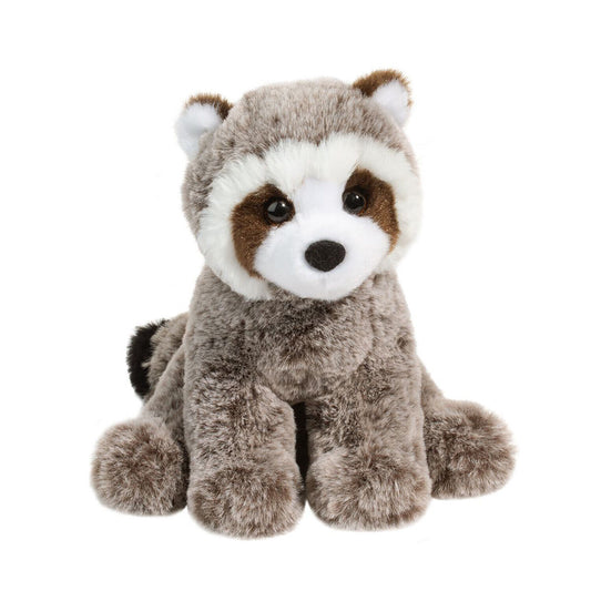 Douglas Cuddle Toys Mini Rudie Soft Raccoon Plush Stuffed Animal, 7"