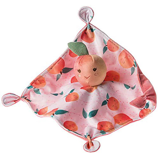 Mary Meyer Soothie Security Blanket, 10 X 10", Sweet Peach