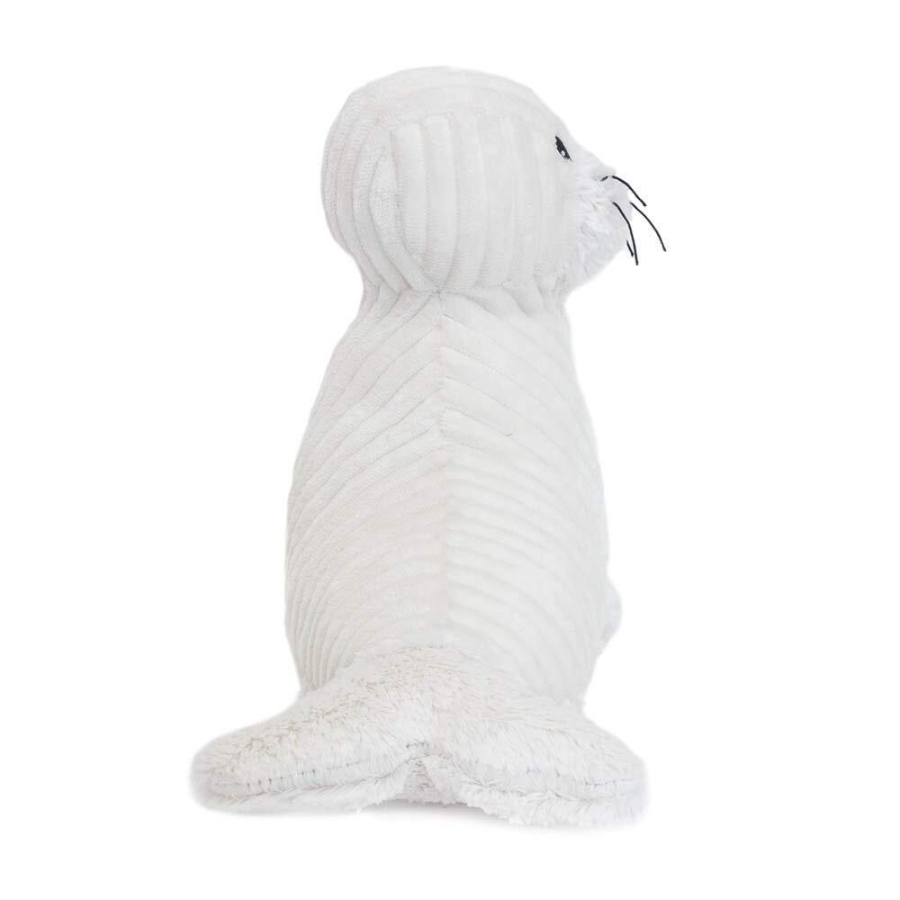 LES DÉGLINGOS Ptipotos Seal White Plush Toy Stuffed Animal