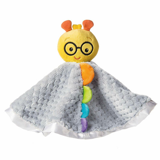Mary Meyer Baby Einstein Peekaboo Plush BabyB lanket, 13 X 13", Cal Caterpillar
