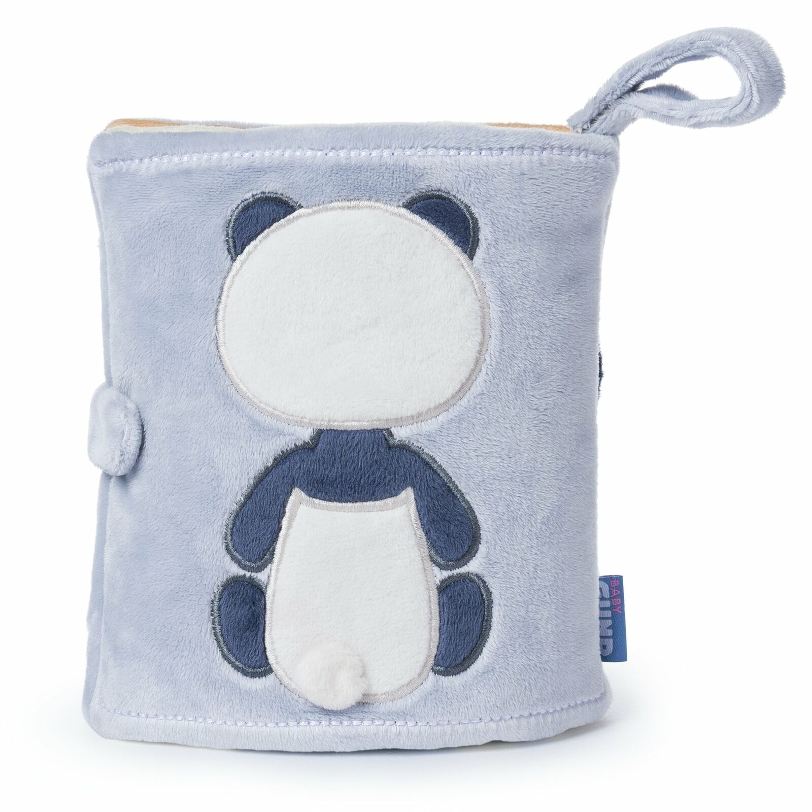 GUND Baby Toothpick Panda, Llama, Fox, & Mouse Soft Book, 8 Inches