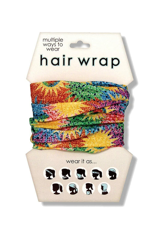 Spoontiques Color Bursts Flowers Hair and Face Wrap