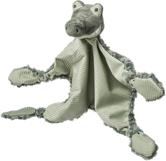 Mary Meyer Stuffed Animal Lovey Security Blanket, 13 x 9", Afrique Alligator