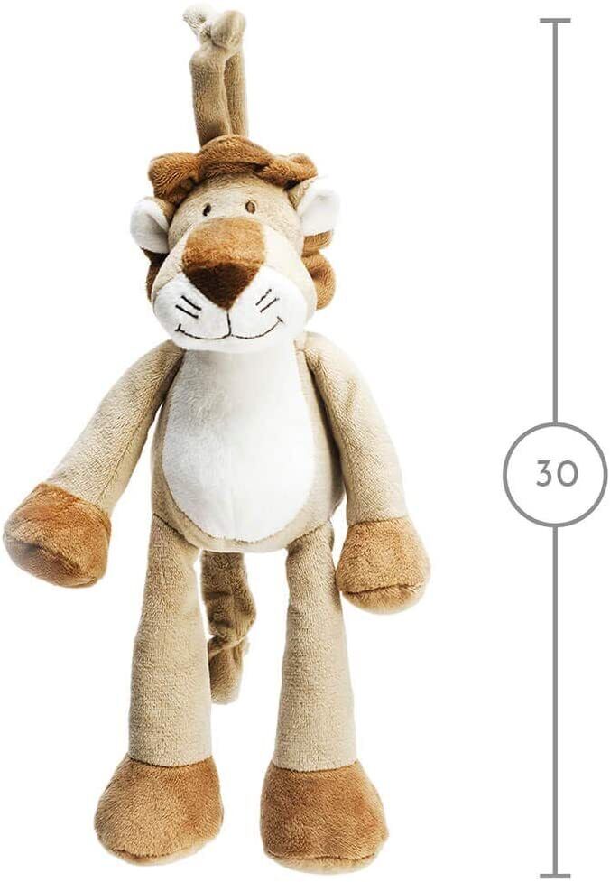 Teddykompaniet Diinglisar Wild Lion Plush Musical Pull Stuffed Animal Toy, 10"
