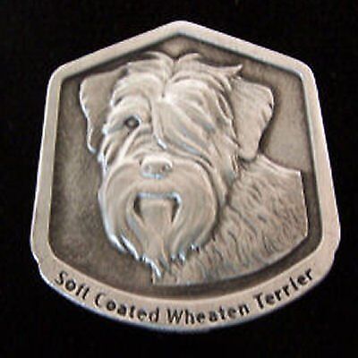 Soft Coated Wheaten Terrier Fine Pewter Dog Breed Ornament