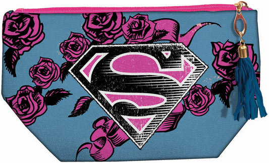 Spoontiques Cosmetic Accessory Bag, Superman Logo