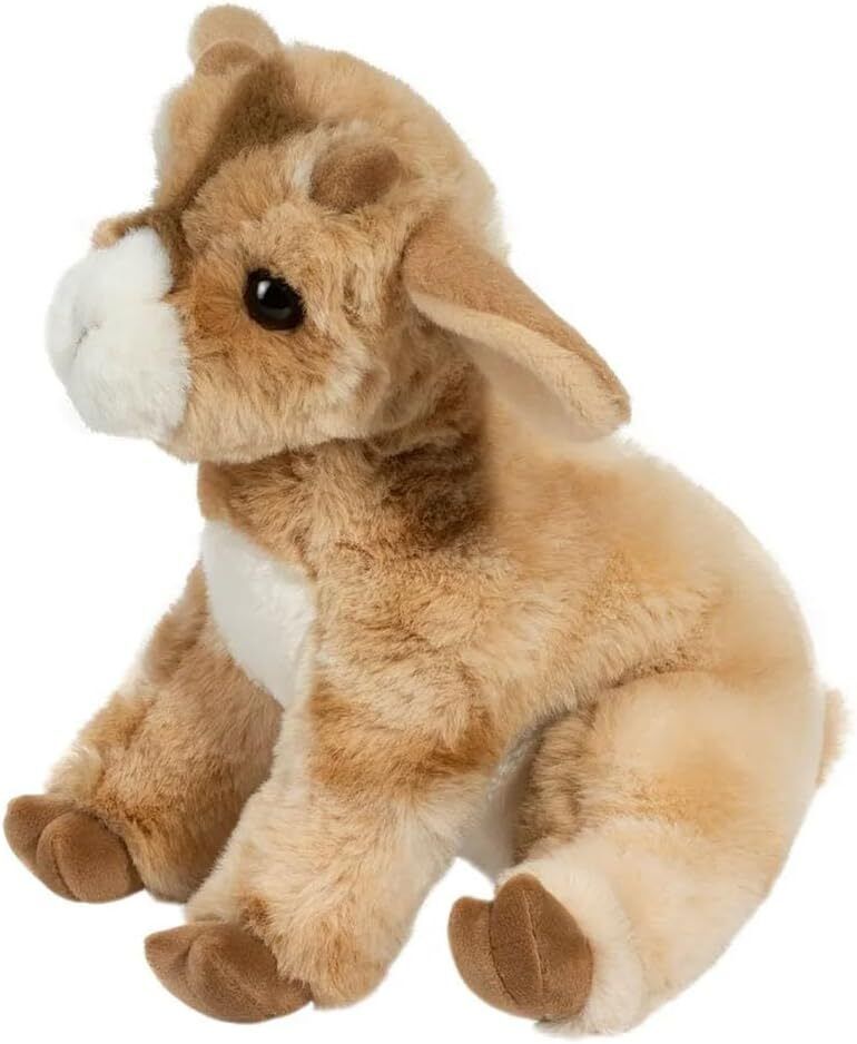 Douglas Dandie Goat Plush Stuffed Animal Toy, 9 inches