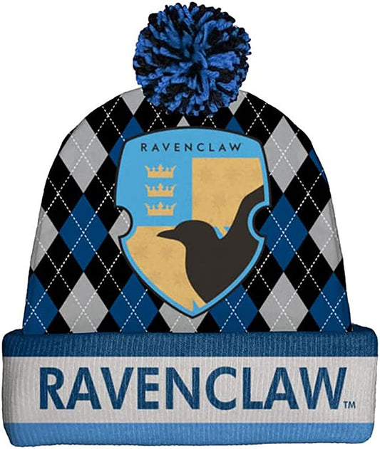 Spoontiques Winter Beanie Hat, Polyester, One Size Fits Most - Ravenclaw House