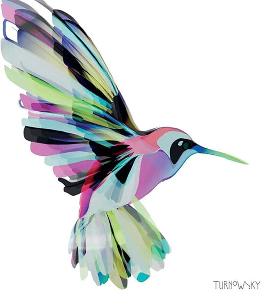 Paperproducts Design Luncheon Napkins, Corfu Hummingbird Lunch, 6.5", 20 count