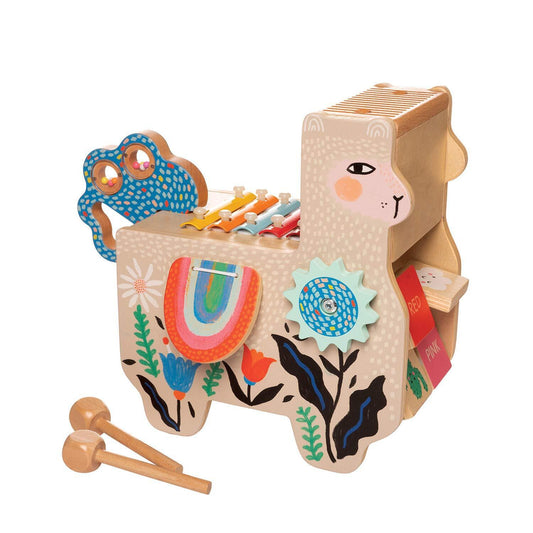 Manhattan Toy Musical Llama Wooden Instrument