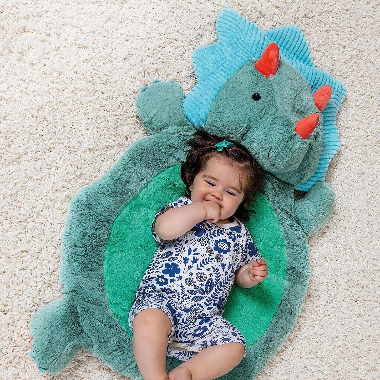 Mary Meyer Bestever Baby Mat, 31 x 23-Inches, Pebblesaurus, Dinosaur