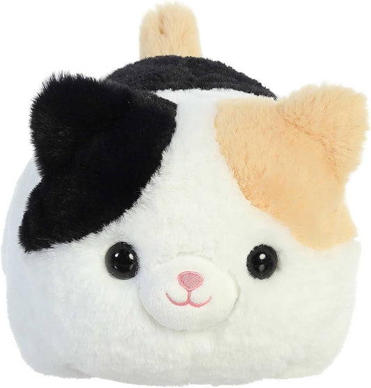 Aurora® Spudsters™ Callie Cat™ Plush Stuffed Animal Roundd Shaped Toy, 10"