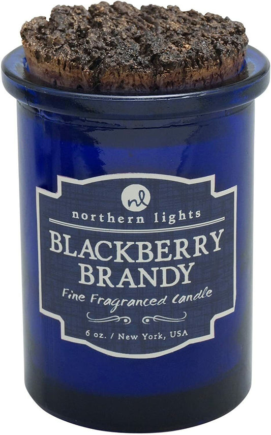 Northern Lights Candles Spirit Jar Candle, 5 oz, BlackBerry Brandy