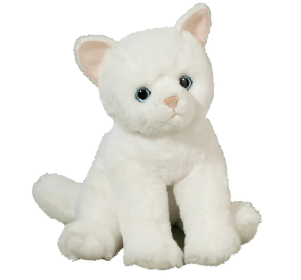 Douglas Cuddle Toys Winnie White Cat Mini Soft Plush Stuffed Animal, 6"